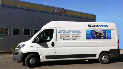 <strong>TECNOPRESS</strong>: Assistenza tecnica macchine per pulizia