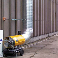 Generatori ad aria calda MASTER serie BV