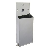 Portaspazzola inox per monopista